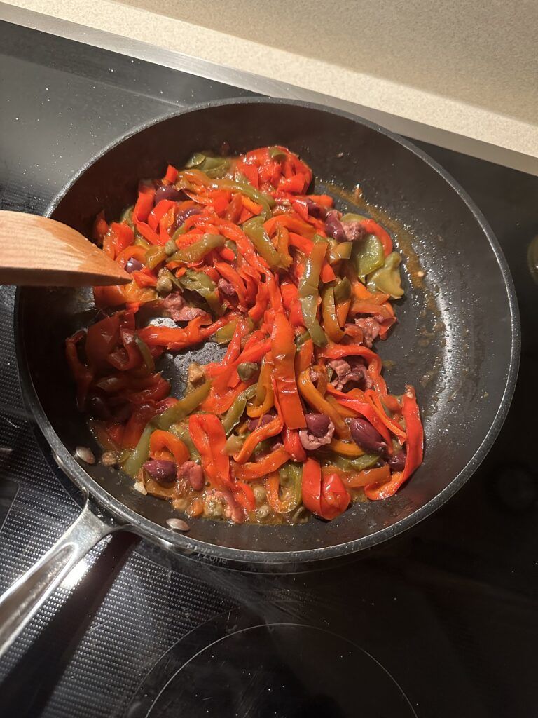 Sautéed Bell Peppersn