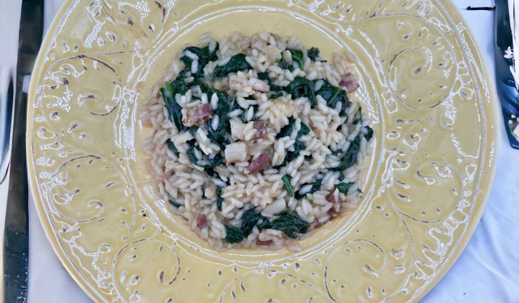 Spinach Risotto