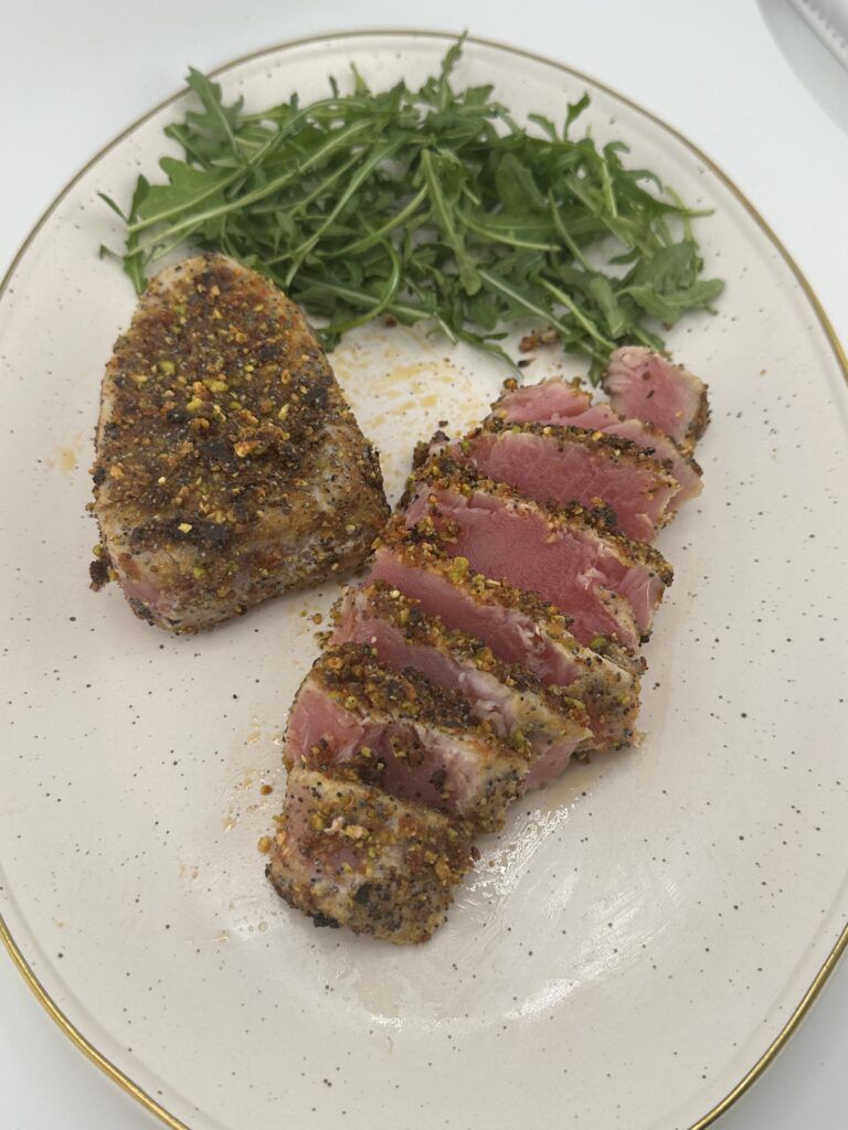 Pistachio Tuna Steak