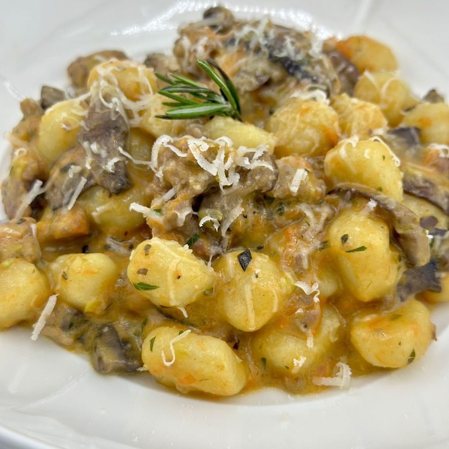 Creamy gnocchi