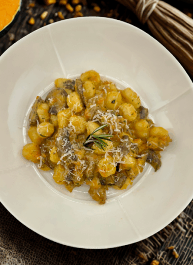 Creamy gnocchi