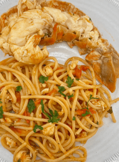 Lobster Tail Spaghetti