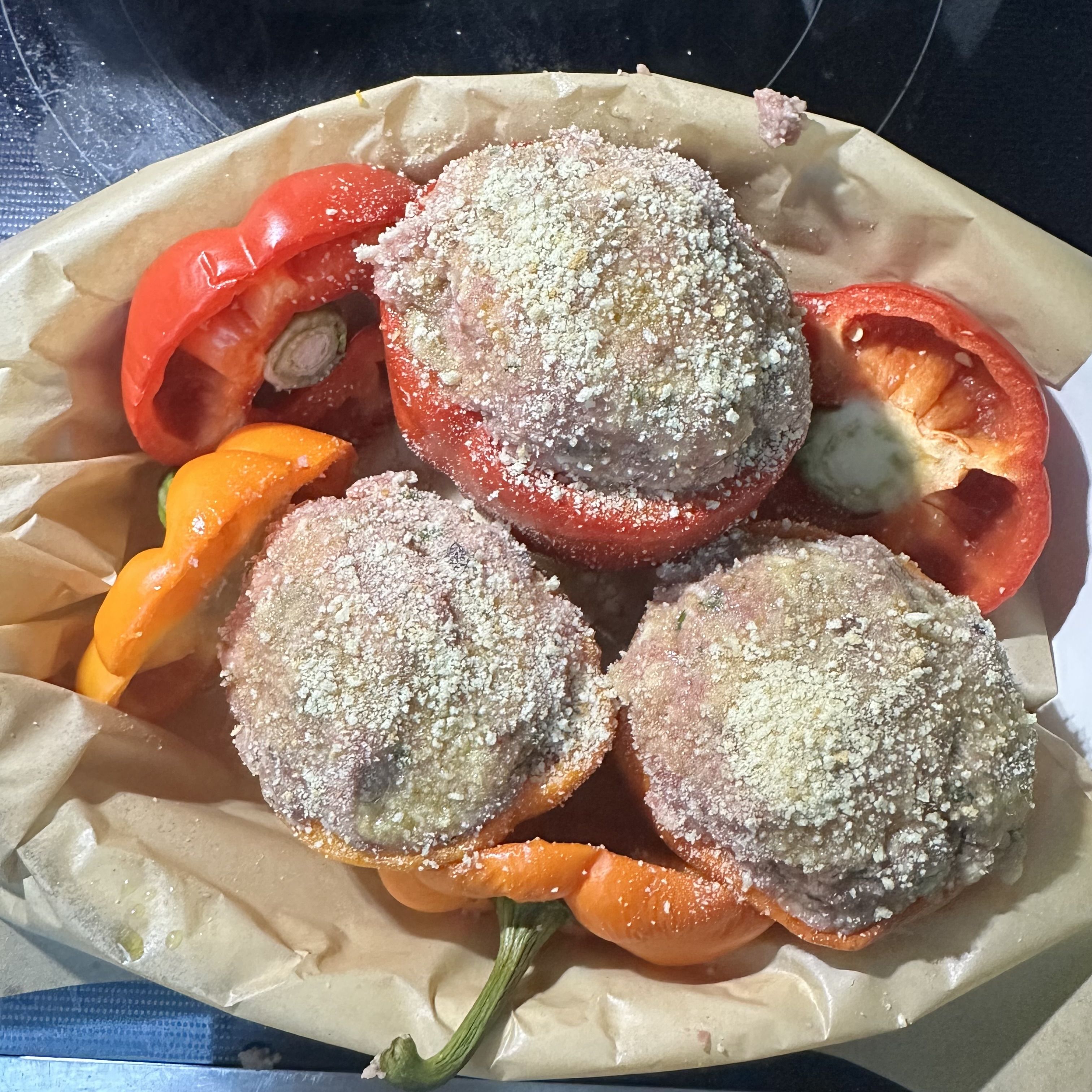 Sruffed bell peppers