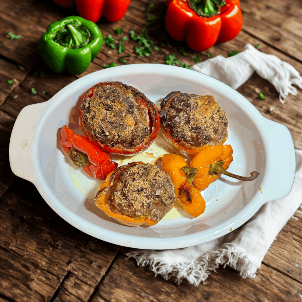 Italian Stuffed Bell Peppers