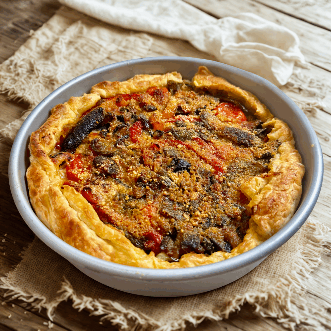 Puff Pastry with Vegetables