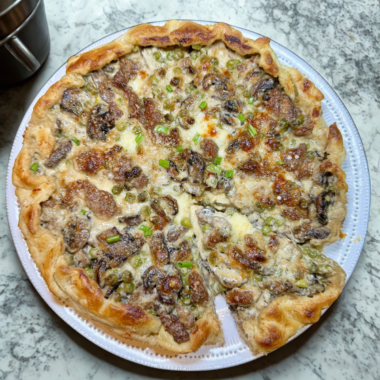 Rustic Boscaiola Savory Pie