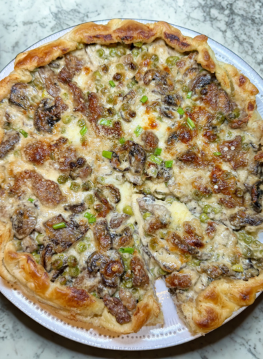 Rustic Boscaiola Savory Pie