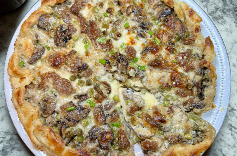 Rustic Boscaiola Savory Pie