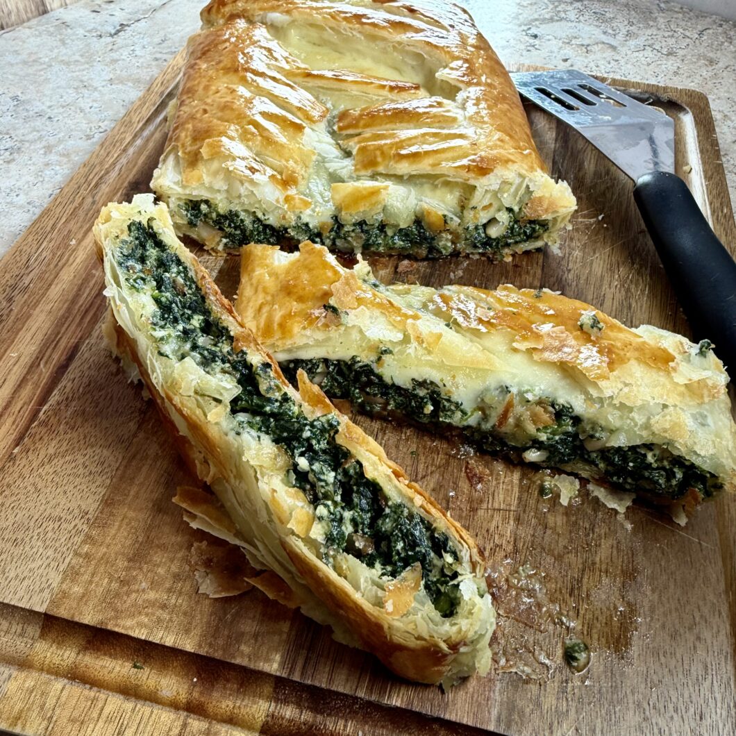 Puff Pastry with Spinach and Ricotta