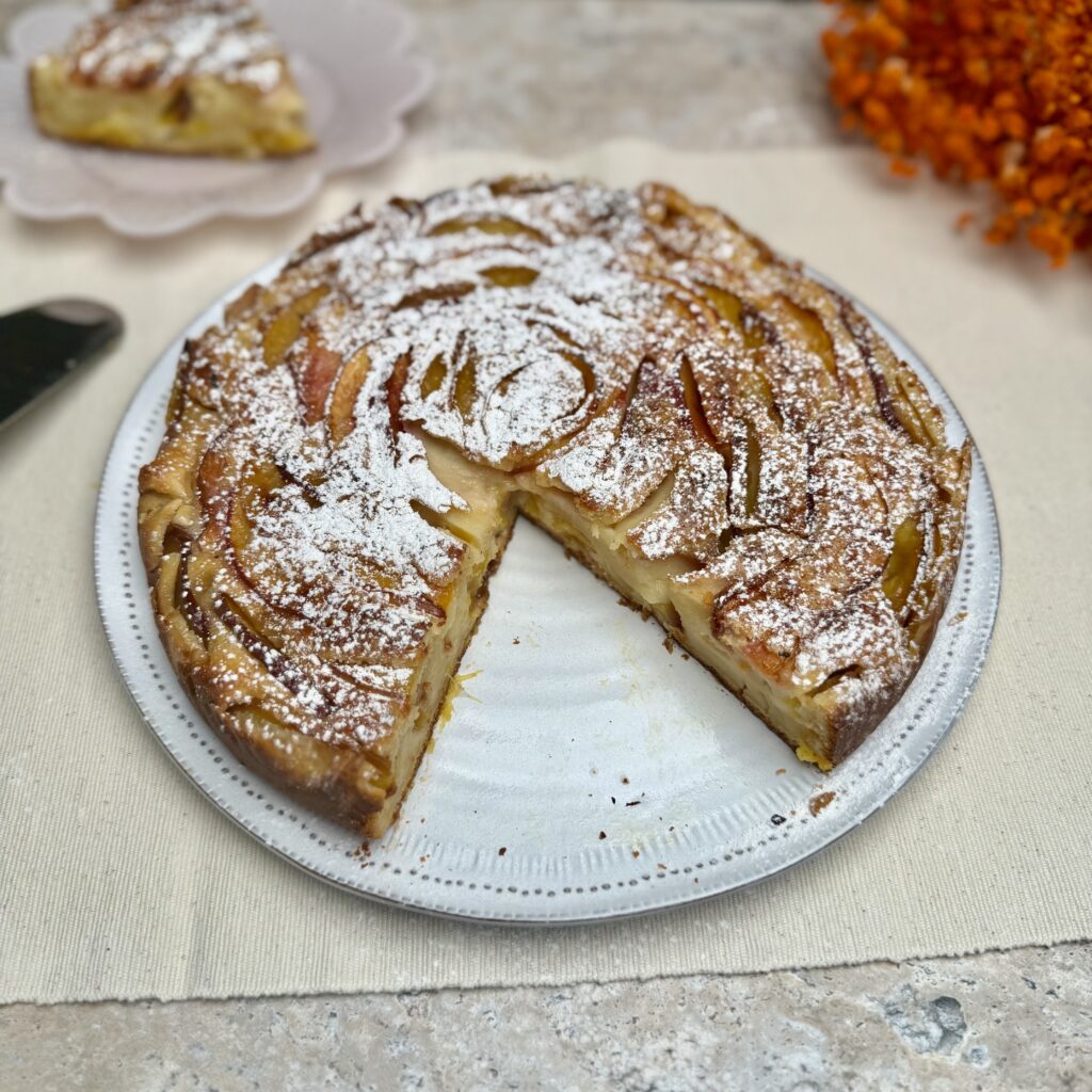 Easy Fresh Peach Cake