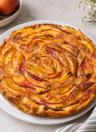 Easy Fresh Peach Cake
